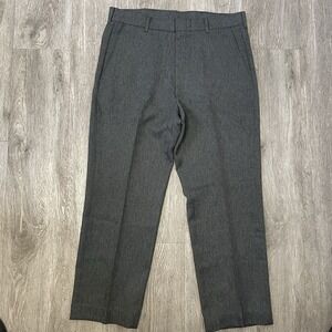 Vtg Levis Action Slacks Pants Men 34x27 Gray Pleated Trousers Polo Ralph USA 70s